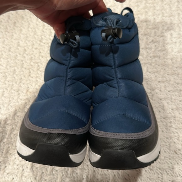 NWOB The North Face Thermoball ECO SNOW KIDS Blue Quilted Boots 4 DRIVENT - Picture 7 of 13